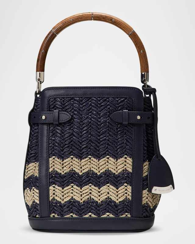 The Ralph Small Chevron Bucket Bag